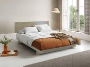 grey wash japanese fuji design attic bed frame