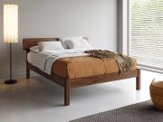 wooden bed deco coffee bean