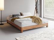 solid oak low platform space saver bed