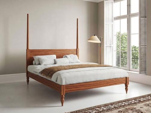moroccan platform four poster sapele