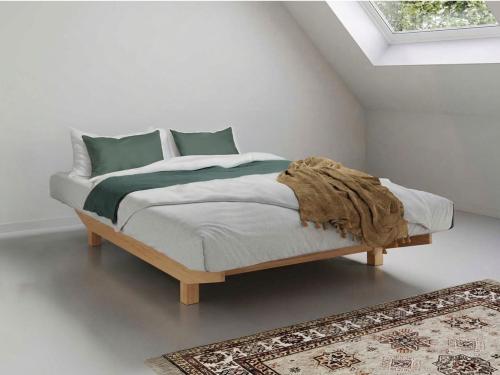 Shoreditch Bed (Space Saver / No Headboard) Beech