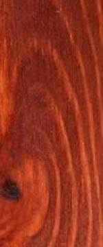 red forest wood colour sample