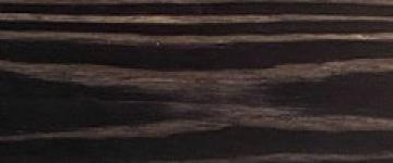 black wood colour sample