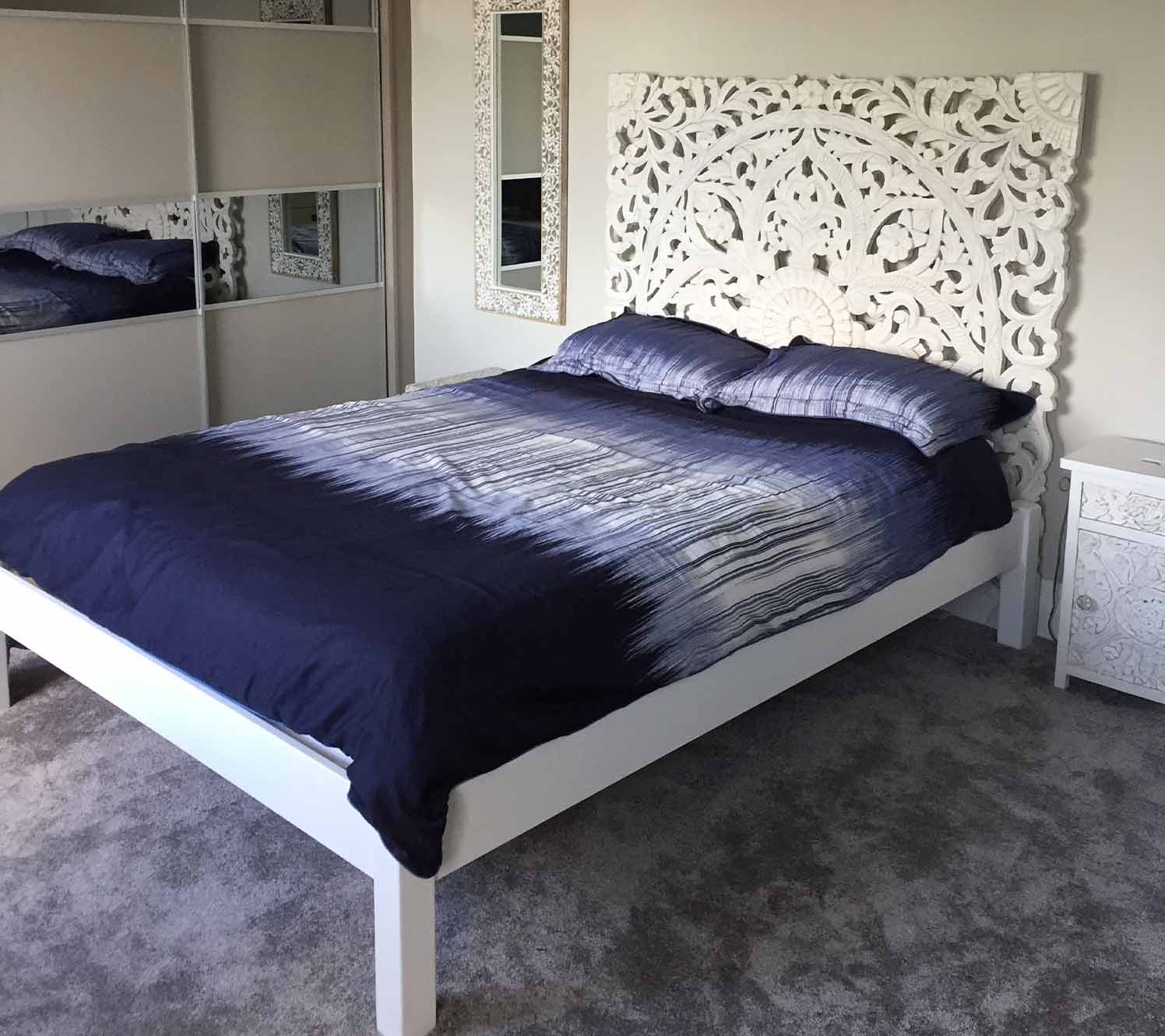 Feature walls for master bedroom