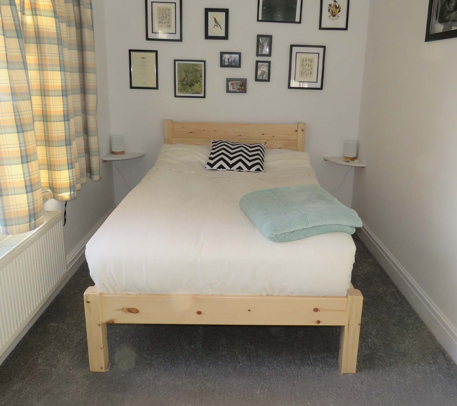 white wooden bedroom natural warmthcamera da letto bianca e legno calore naturale